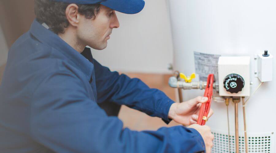 Local tankless water heater installation in Oslo, MN